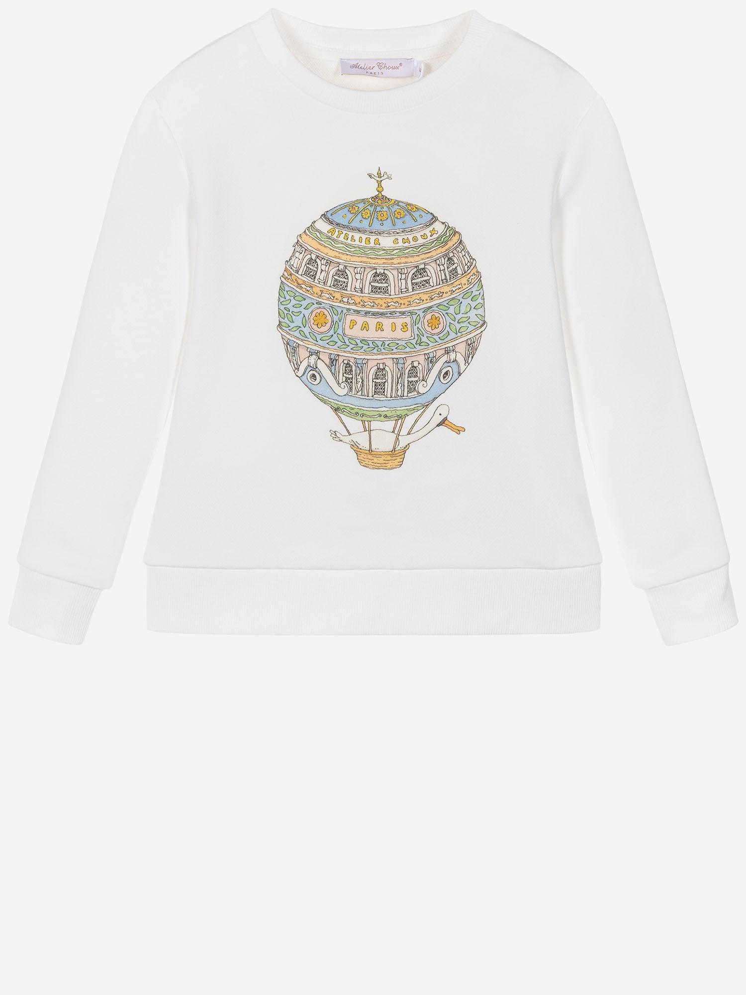 MAGLIA HOT AIR BALLOONS SWCNBALL MULTI ATELIER CHOUX KIDS 