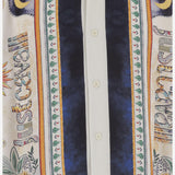 CAMICIA IN VISCOSA CON LOGO E STAMPA FANTASIA 80OALF04 CNF05004 JUST CAVALLI 