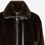 GIUBBOTTO IN PELLICCIA SINTETICA 106013 A1ZMM28 PINKO 