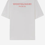 T-SHIRT IN COTONE CON LOGO W261TS09 714W WOOYOUNGMI 