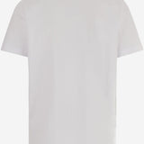 T-SHIRT IN COTONE CON STAMPA LOGO 8C00035 89AUG00A MONCLER 