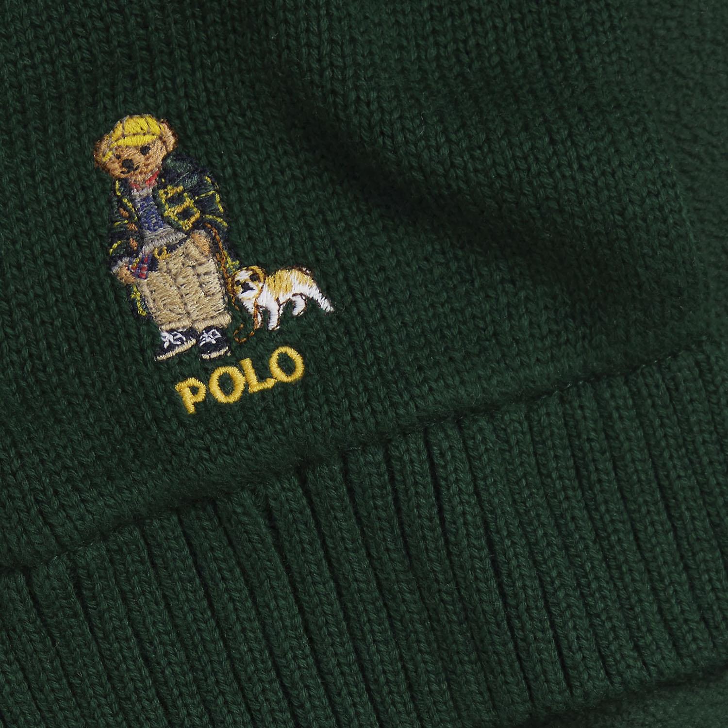 SCIARPA IN COTONE CON POLO BEAR 323980657 001 POLO RALPH LAUREN KIDS 