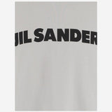 T-SHIRT IN JERSEY DI COTONE CON LOGO J54GC0011 J45148058 JIL SANDER 