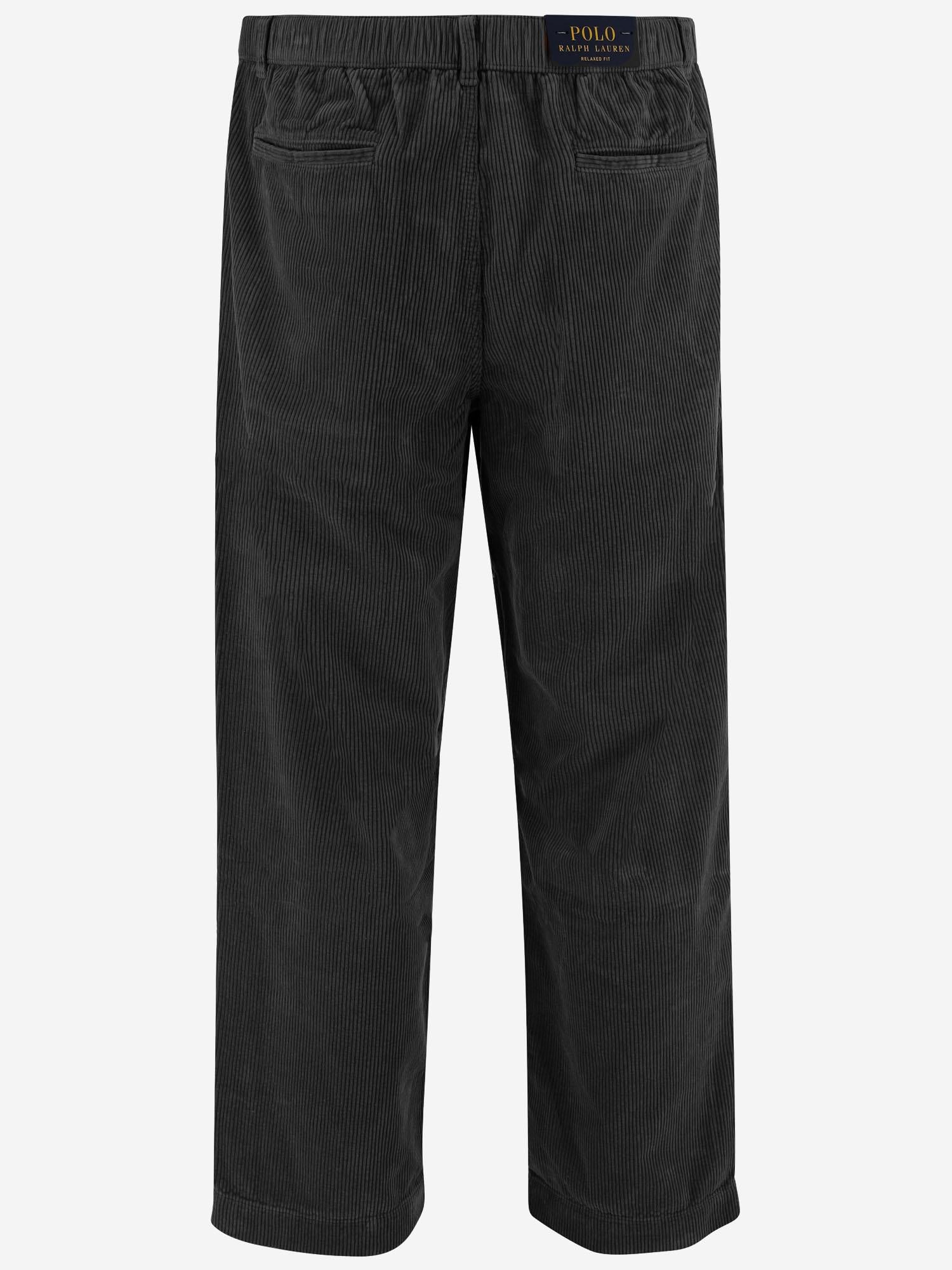 PANTALONI IN VELLUTO DI COTONE 710944489 010 POLO RALPH LAUREN 