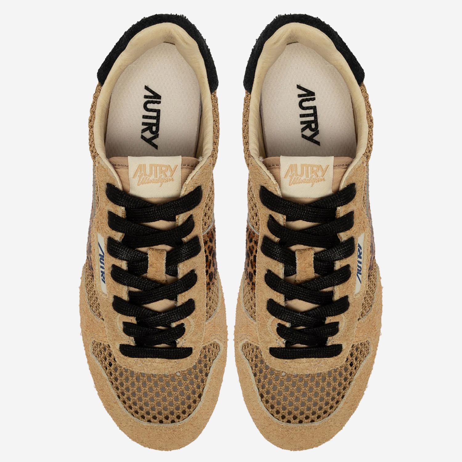 SNEAKERS WINDSPIN IN PELLE WSLWKP01 KNITSUETRENCHLEO AUTRY 