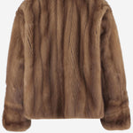 PELLICCIA DI VISONE MINK NATURALHONEY IACOPA 