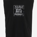 CANOTTA IN COTONE CON STAMPA B0030654 FA706P756 44 LABEL GROUP 