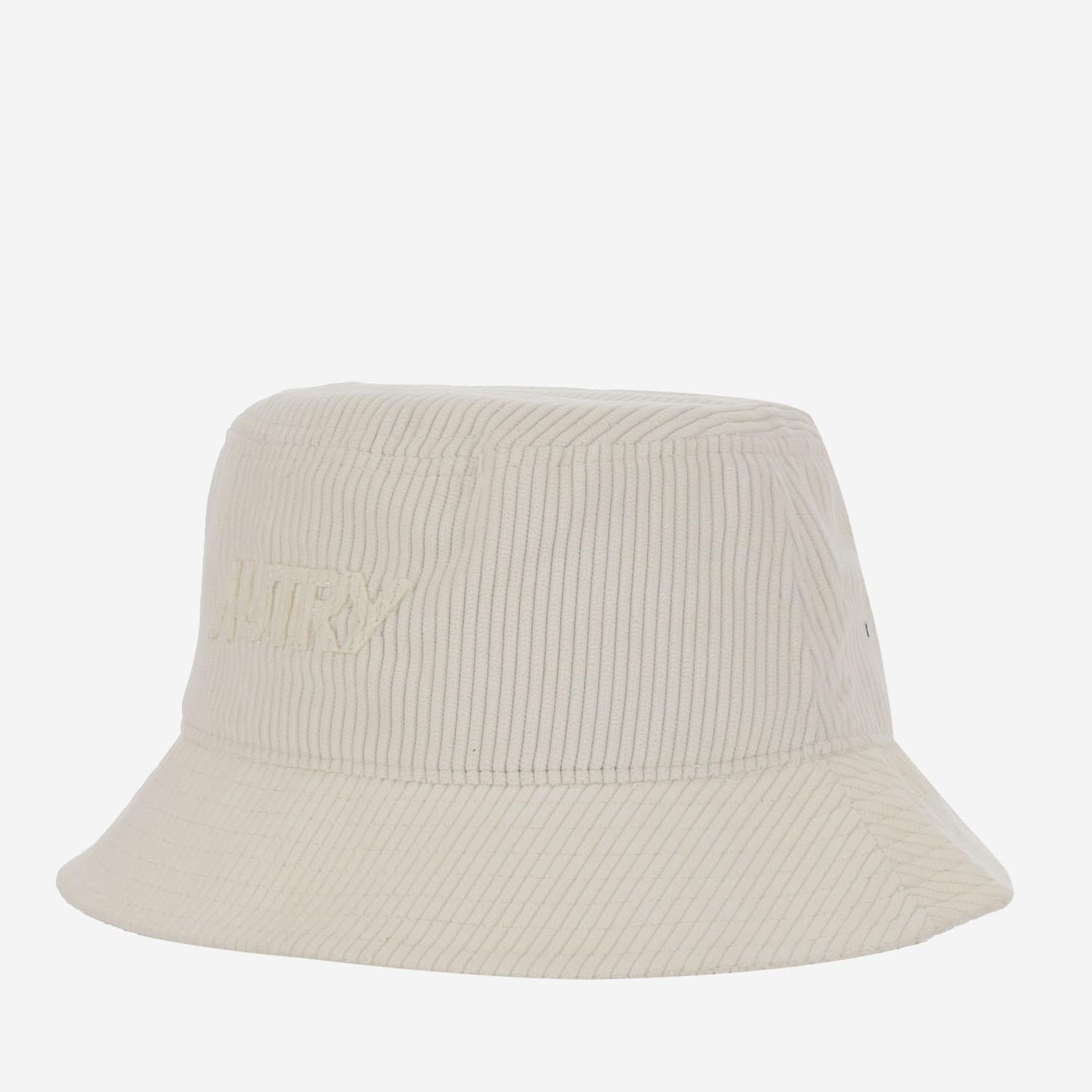CAPPELLO BUCKET IN VELLUTO CON LOGO ACPUR2UC CLOUD AUTRY 