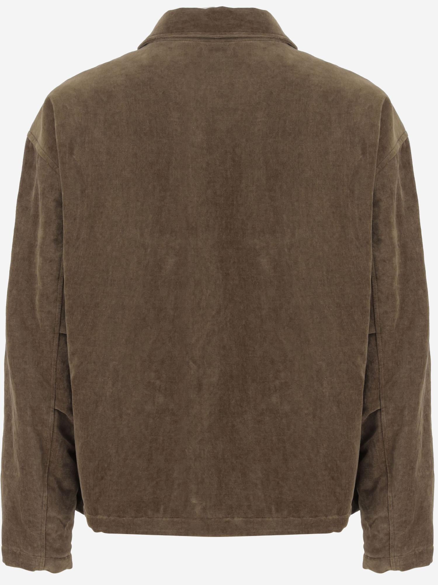 GIACCA IN COTONE E LINO GM002274 TE17668U6203 GIORGIO ARMANI 