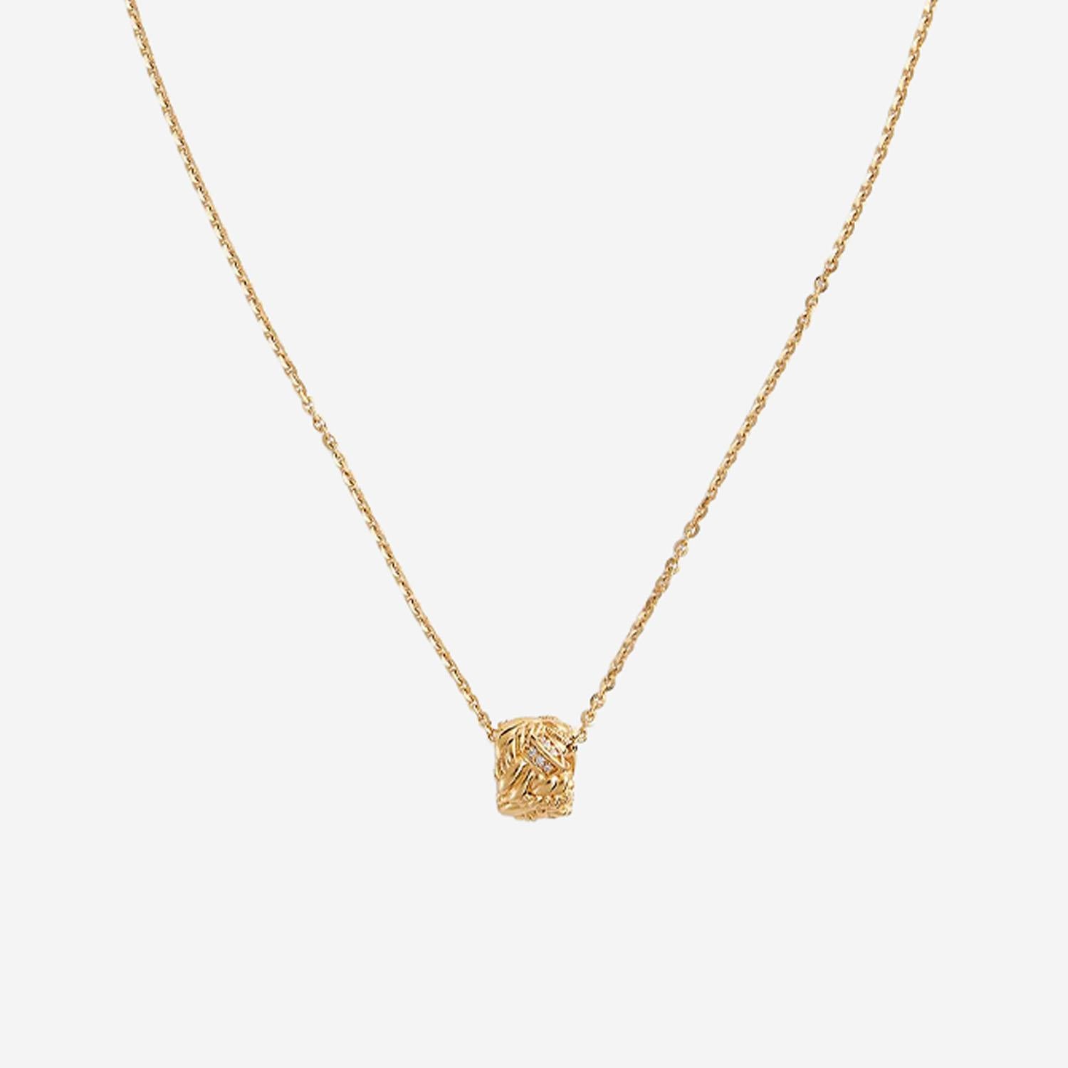 Collana con pendente Intreccio 838173 VBOB69000 BOTTEGA VENETA 