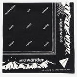 BANDANA IN COTONE CON STAMPA GRAFICA 5745987264 010 AND WANDER 