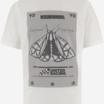 T-SHIRT ADIDAS Y-3 X NEIGHBORHOOD X DAINESE IN COTONE JX7437 WHITE ADIDAS Y3 X NBDH X DAINESE 