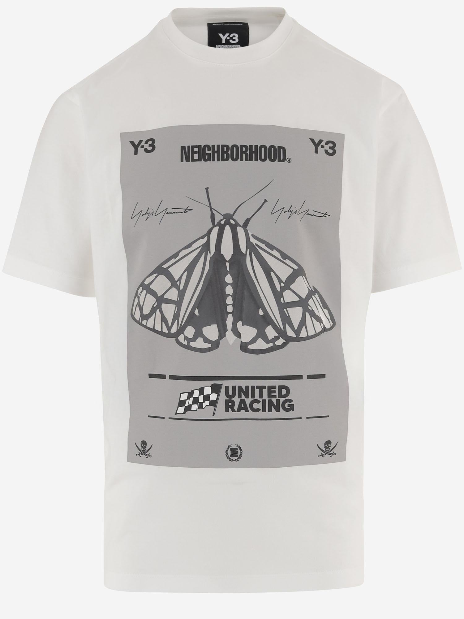 T-SHIRT ADIDAS Y-3 X NEIGHBORHOOD X DAINESE IN COTONE JX7437 WHITE ADIDAS Y3 X NBDH X DAINESE 