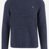 MAGLIONE IN MISTO LANA CON LOGO RICAMATO 710982142 001 POLO RALPH LAUREN 