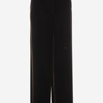 PANTALONI A GAMBA AMPIA IN VISCOSA E SETA GW001563 TE10831U8130 GIORGIO ARMANI 