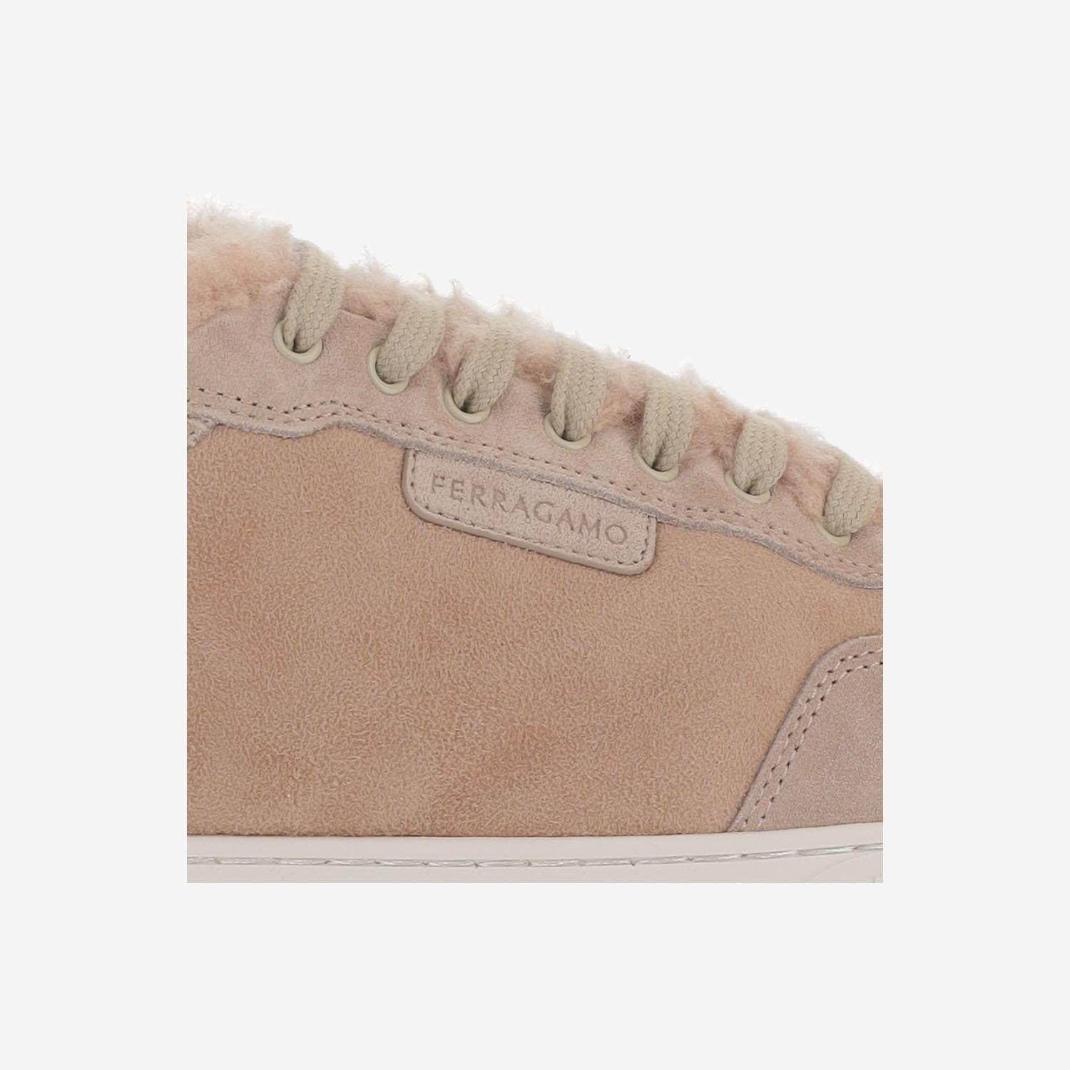 SNEAKERS ATHENA FUR 030721 003ROSAANTICO SALVATORE FERRAGAMO 
