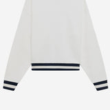 FELPA IN COTONE CON LOGO SWPW039W JERSEYWHITE AUTRY 