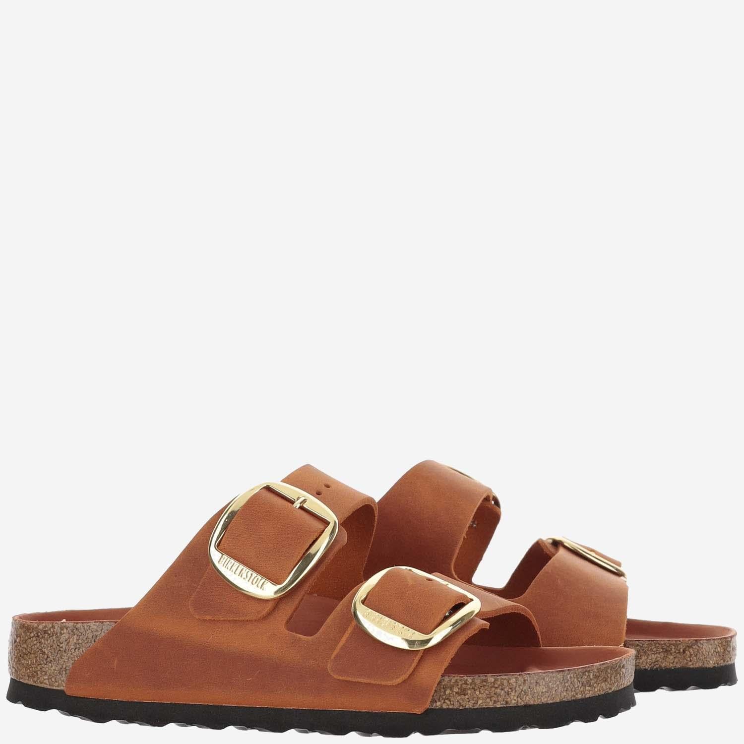 SANDALI ARIZONA BIG BUCKLE 1026661 BURNTORANGE BIRKENSTOCK 
