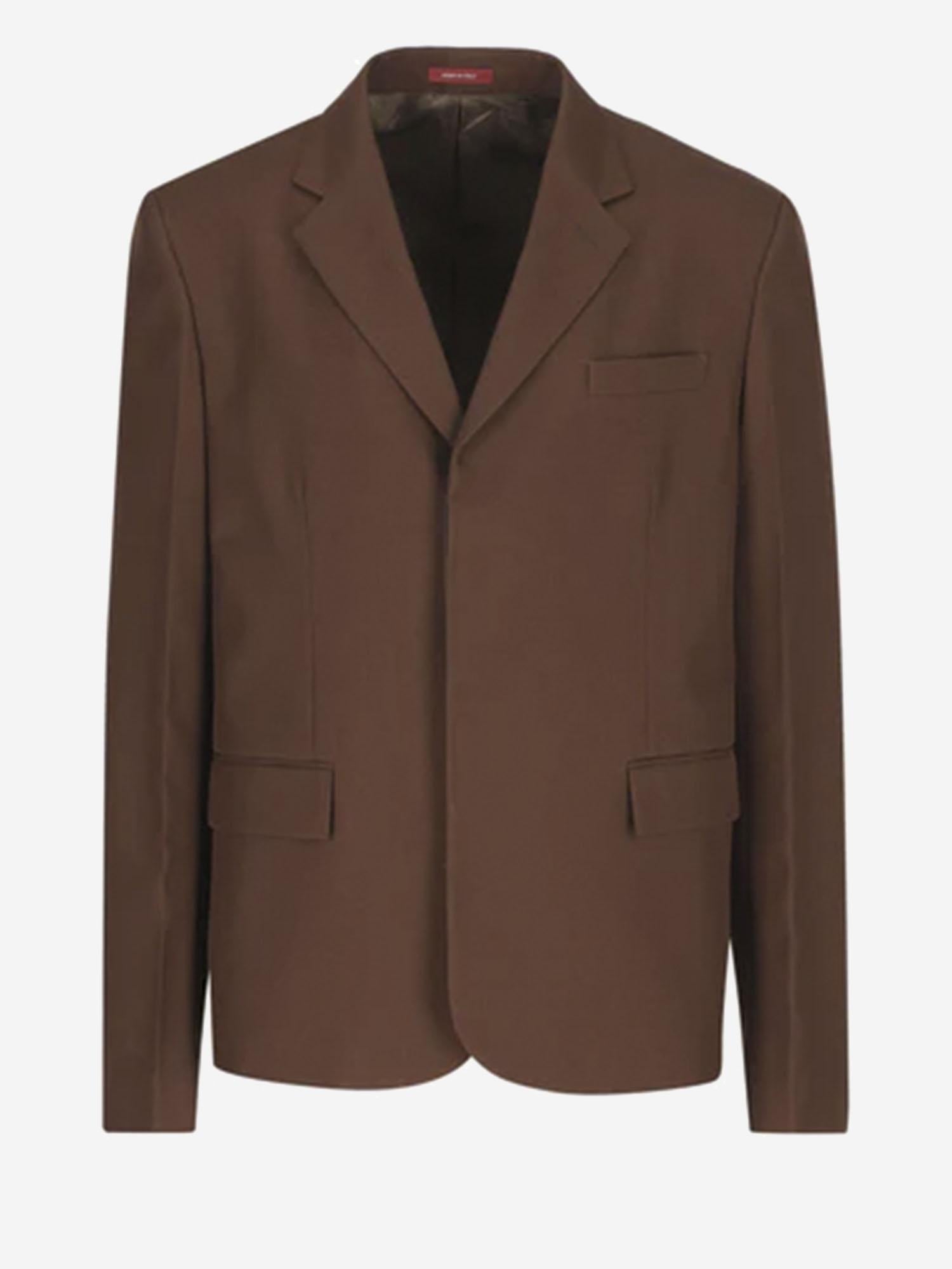 Giacca in lana goffrata 813982 Z7AL12129 GUCCI 