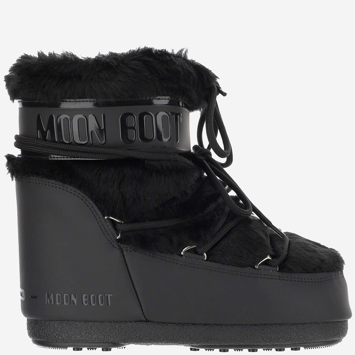 STIVALETTI ICON LOW FAUX FUR 1409390 N001 MOON BOOT 