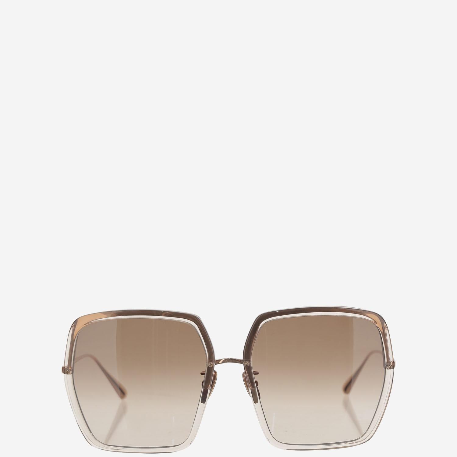 LINDA FARROW LFL1499C2SUNSYANBLACKYELLOWGOLD