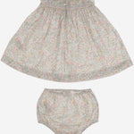 Set abito Eleanore in cotone S05XDRW00004 523B BONPOINT KIDS 