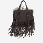BORSA HABANERA CUOIERIA -  EBANO HABANERAFRINGES EBONY CUBA LAB 