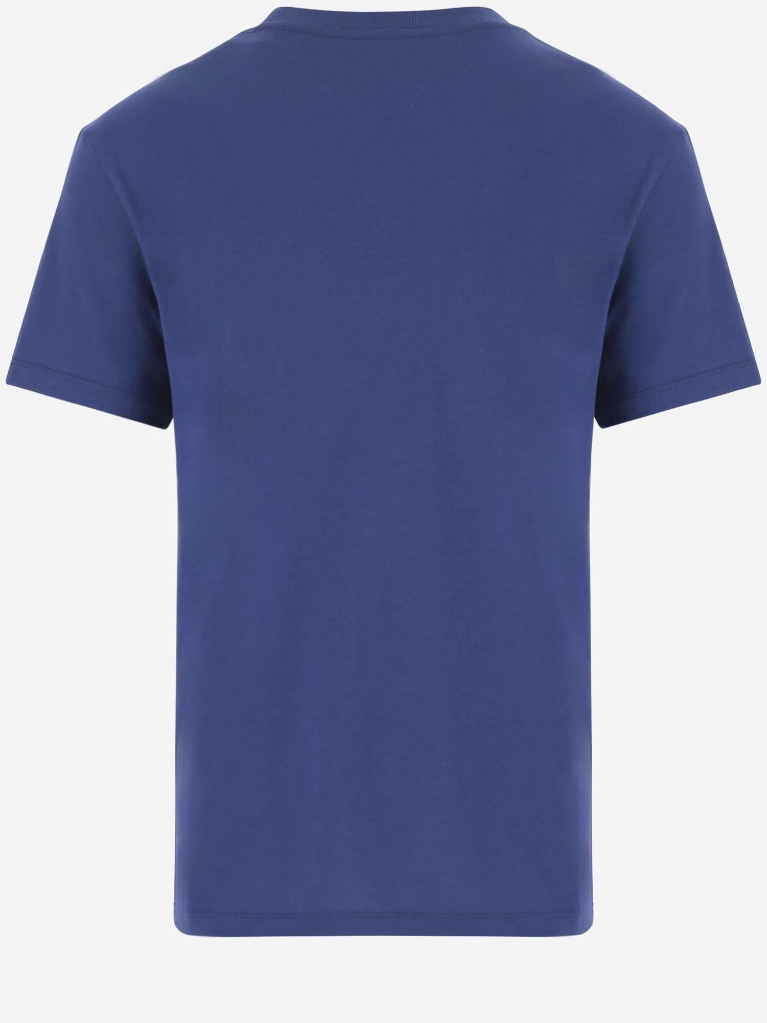 T-SHIRT IN COTONE CON LOGO 6V3MG10VAQ8 B01 VALENTINO 