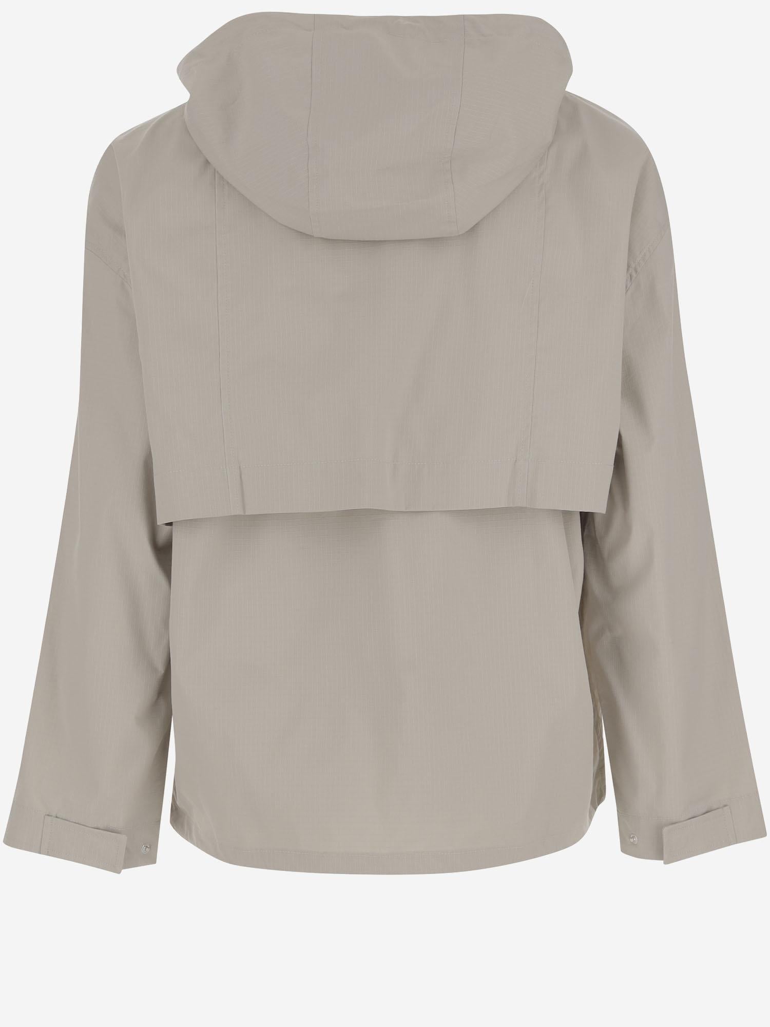 GIACCA WINDBREAKER IN MISTO COTONE OM02113WW9056 0119 MAISON KITSUNE 