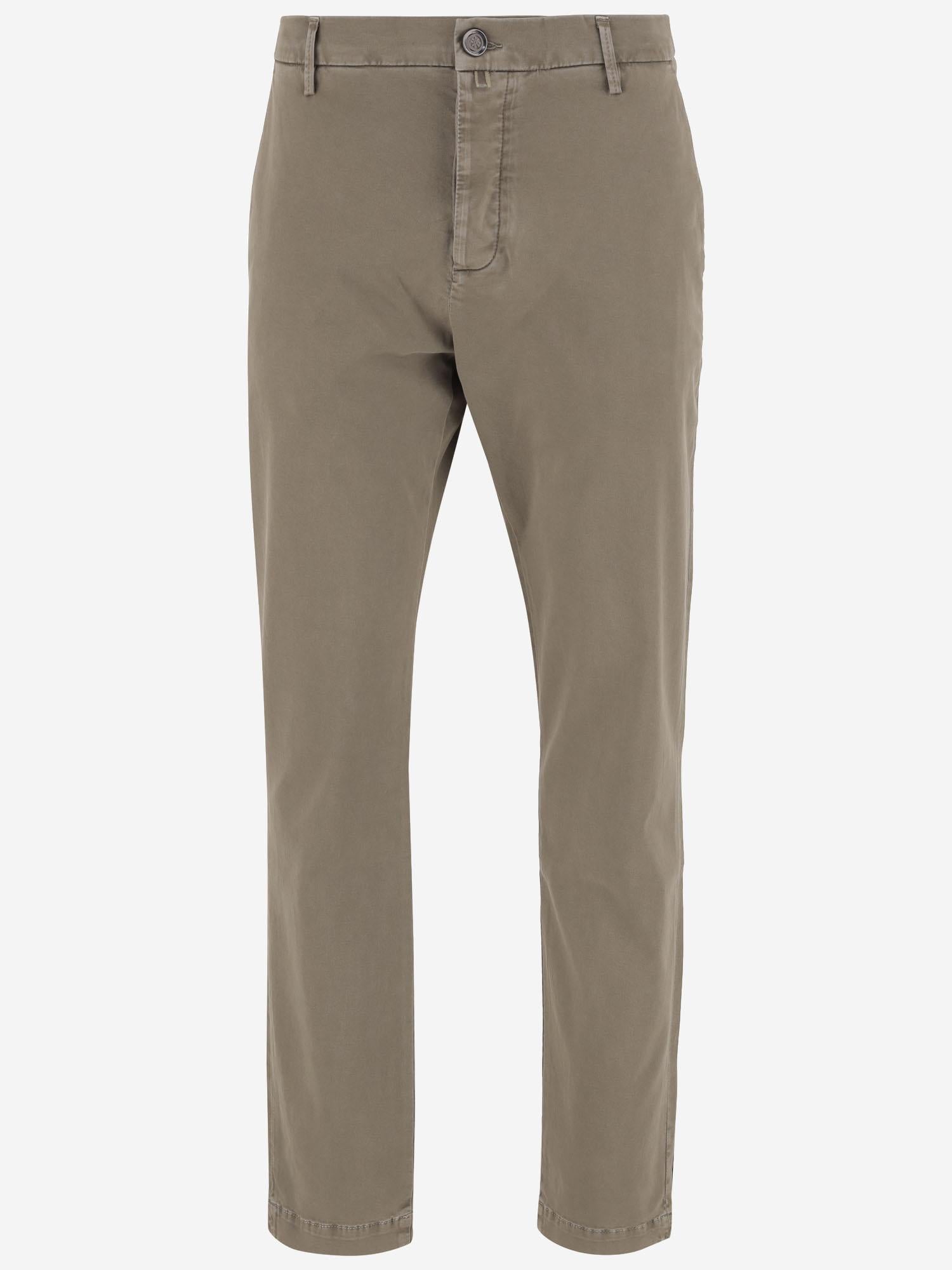PANTALONI IN COTONE STRETCH JUMP0026 004B75 JACOB COHEN 