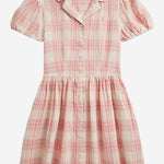 ABITO IN LINO E COTONE A QUADRI 313A11980 001 POLO RALPH LAUREN KIDS 