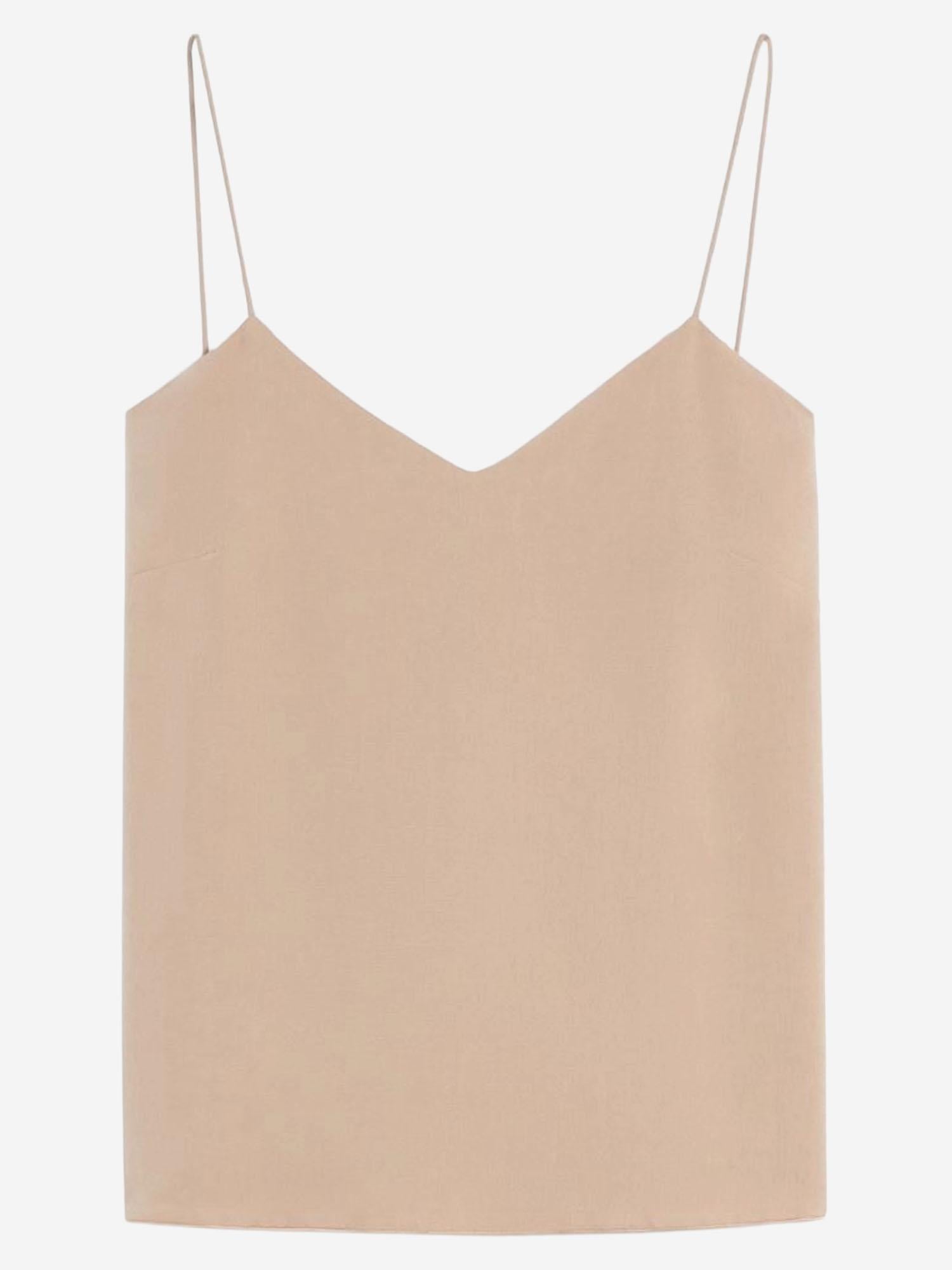 TOP IN SETA CON SPALLINE SOTTILI MXMUNGHIA 016 MAX MARA 