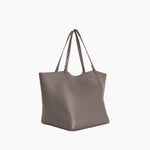 BORSA PARK TOTE THREE IN PELLE MARTELLATA W1272L129 SMKTA THE ROW 