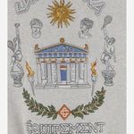 FELPA IN COTONE STRETCH CON STAMPA UMPS25JTP293 05 CASABLANCA 