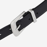 Cintura FOLK in pelle liscia 839769 AAEJE1000 SAINT LAURENT 