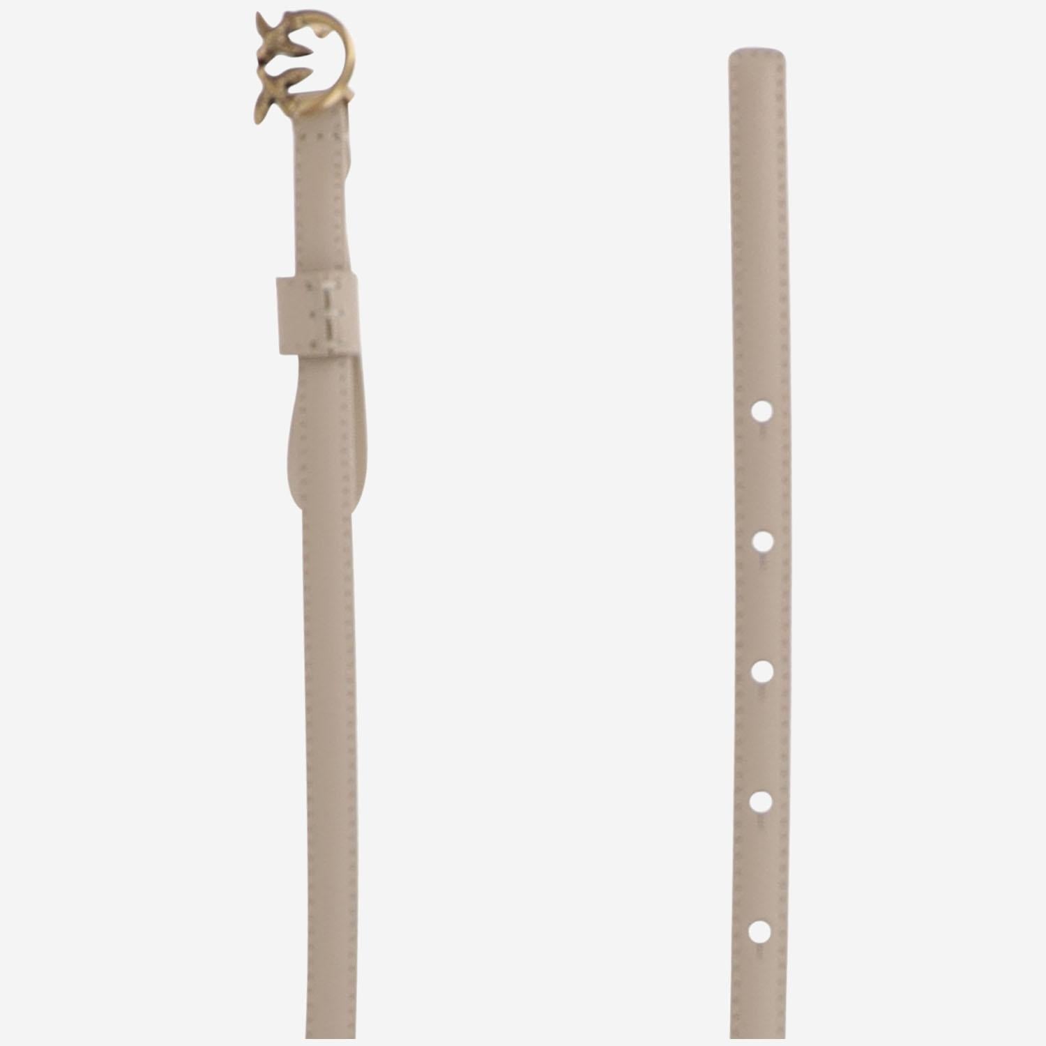 CINTURA IN PELLE CON LOGO 102148 A0F1C50Q PINKO 