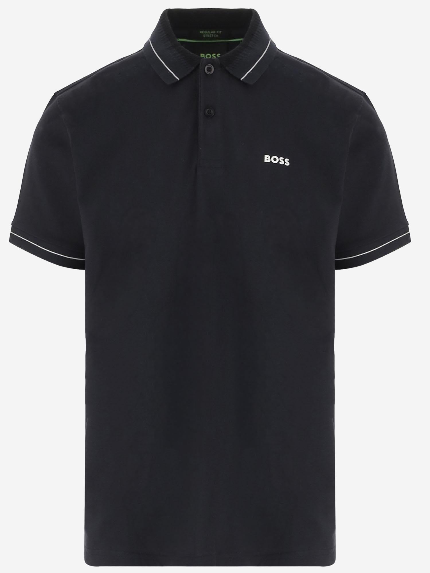 POLO IN COTONE STRETCH 50559369 402 HUGO BOSS 