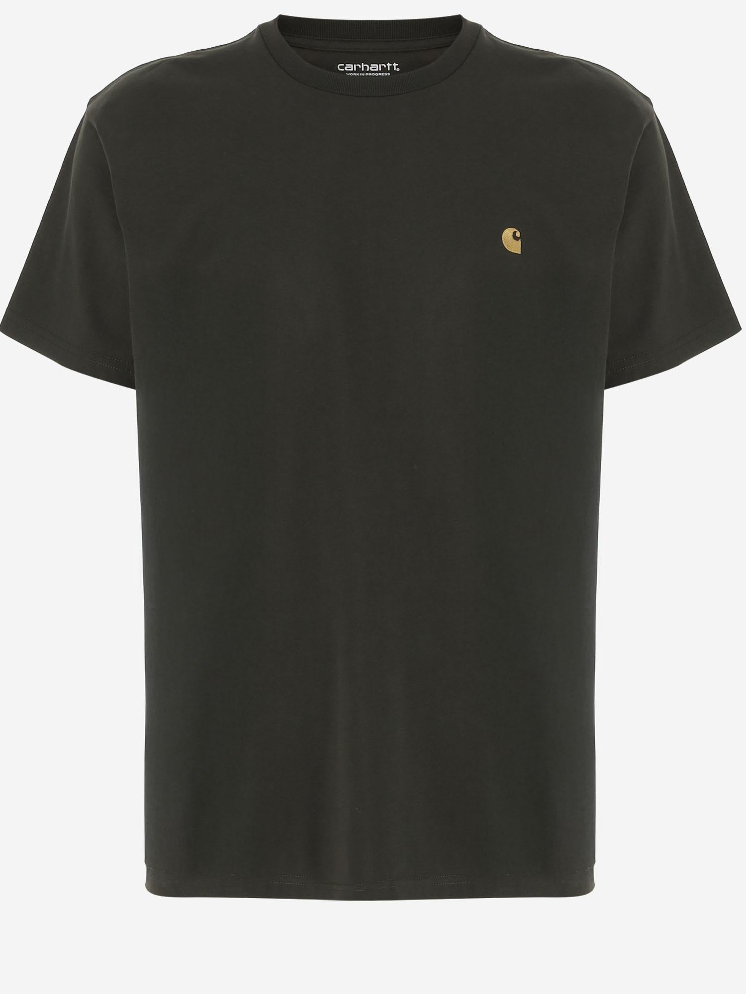 T-SHIRT IN COTONE CON LOGO I026391 3CBXX CARHARTT WIP 