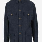GIACCA IN DENIM DI COTONE 6V3DC04CAL8 558 VALENTINO 