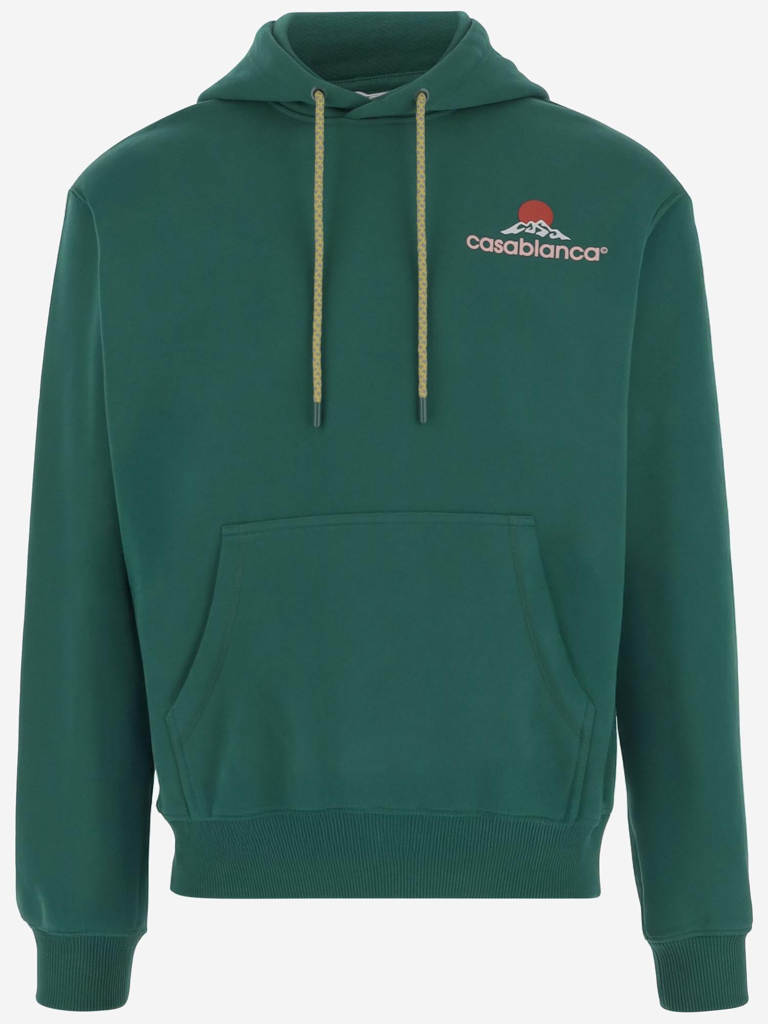 FELPA IN COTONE CON LOGO MPF25JTP292 03 CASABLANCA 