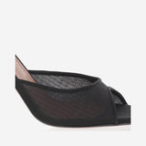 Mules Alexa in mesh ALEXAMESHSLIPPER BLACK AMINA MUADDI 