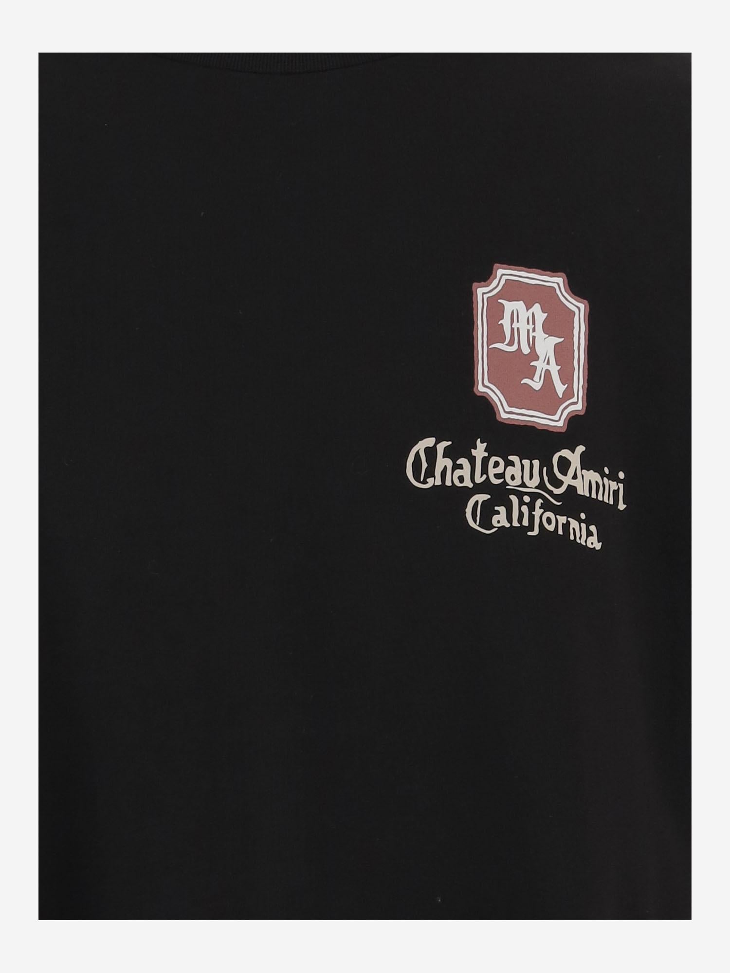 T-SHIRT IN COTONE CON STAMPA AMTOJR 1062001 AMIRI 