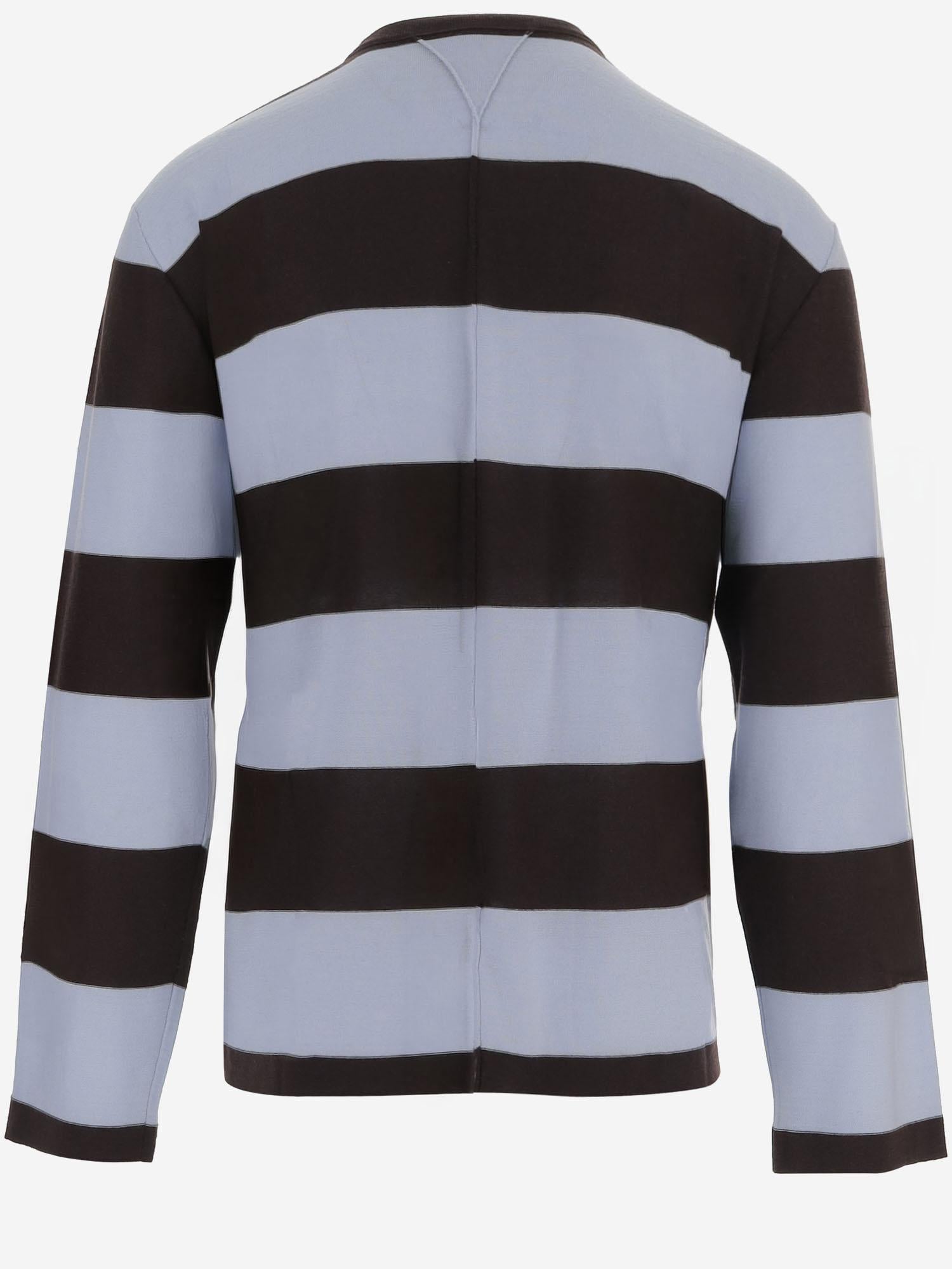 MAGLIA IN CASHMERE A RIGHE 861285 V4B702611 BOTTEGA VENETA 