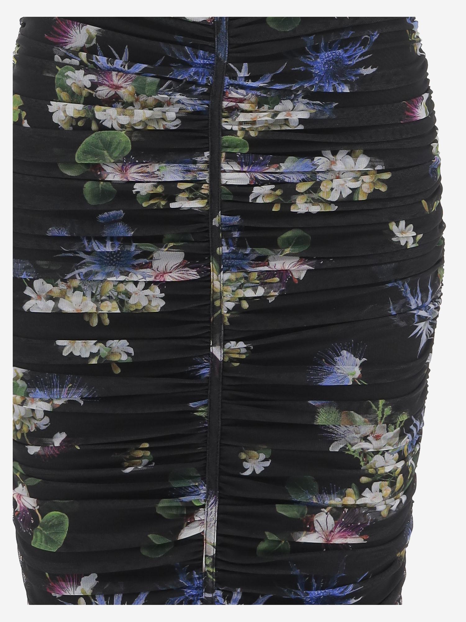 GONNA MIDI IN TESSUTO STRETCH A544G087A F9905 BLUMARINE 