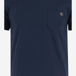T-SHIRT VLOGO SIGNATURE IN COTONE 6V3MG16XAQ5 D51 VALENTINO 
