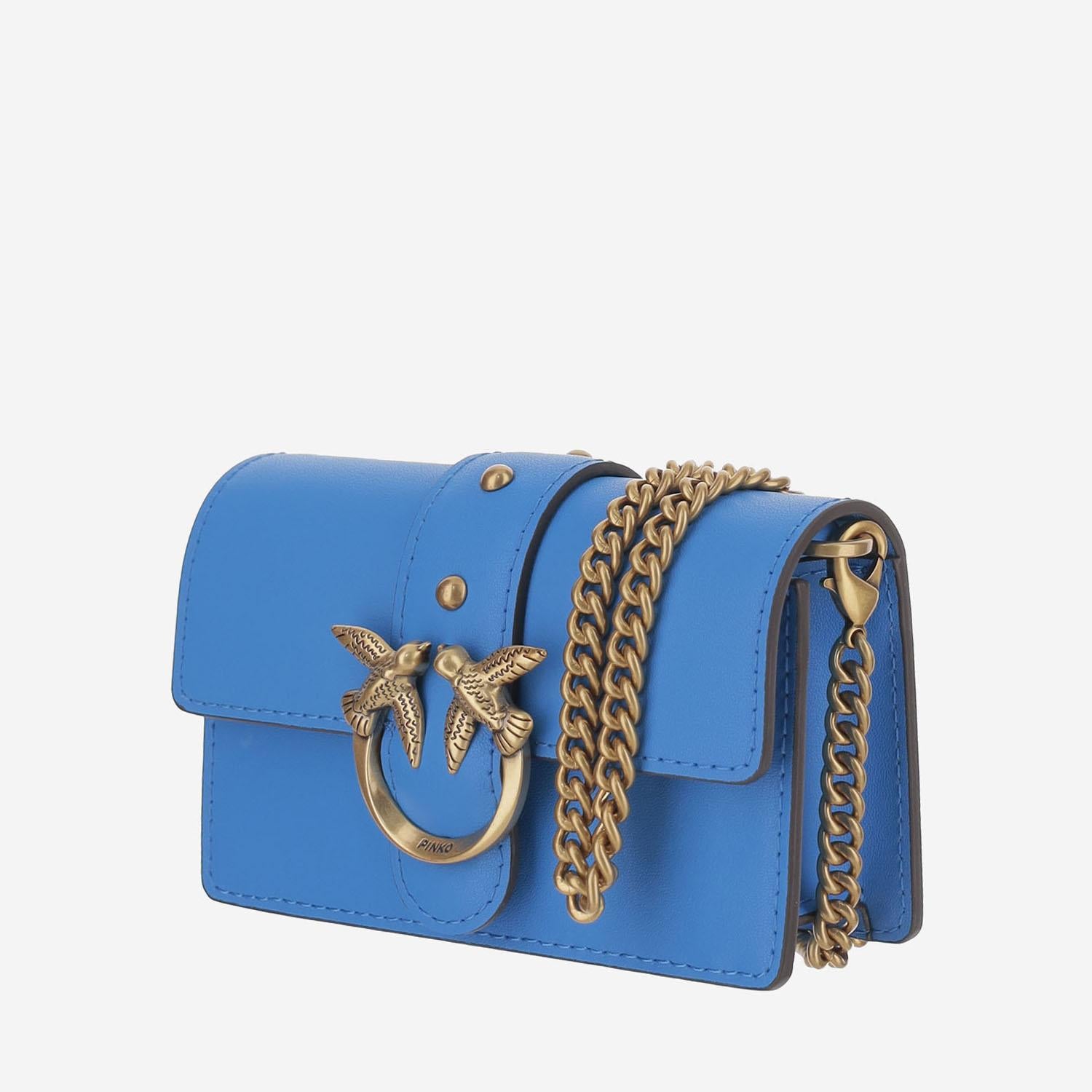 BORSA MICRO LOVE ONE SIMPLY 100064 A0F1F32Q PINKO 