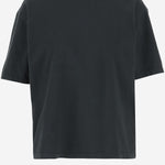 T-SHIRT IN COTONE CON CRISTALLI GWP01874 P00189790456 GOLDEN GOOSE 