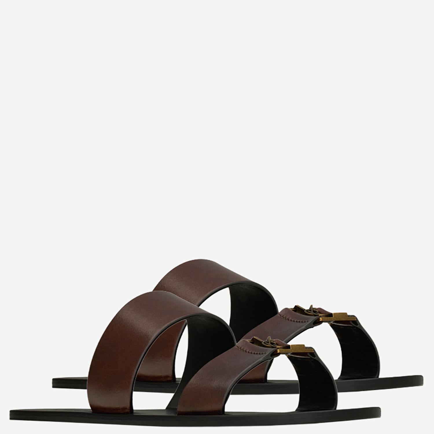 SANDALI BABYLONE in pelle 863524 DWETT2023 SAINT LAURENT 