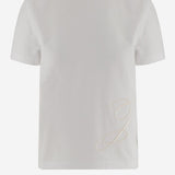 T-SHIRT IN JERSEY DI COTONE TSW00549AJ00068 100 JACQUEMUS 