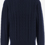 MAGLIONE IN CASHMERE con trecce M32819CH MID GUEST IN RESIDENCE 
